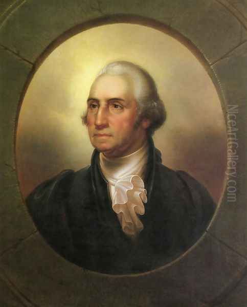 George Washington as Patriae Pater Oil Painting by Rembrandt Peale