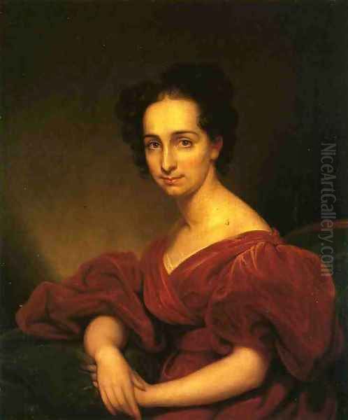 Olive Foote Lay Oil Painting by Rembrandt Peale