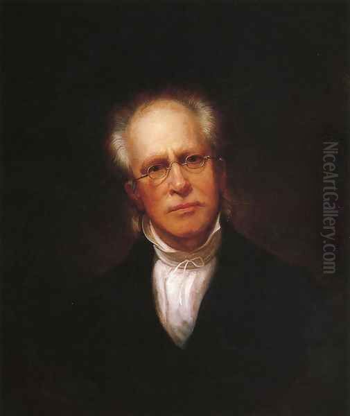 Self Portrait I Oil Painting by Rembrandt Peale