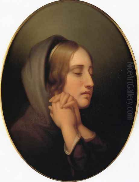 Pearl of Grief Oil Painting by Rembrandt Peale