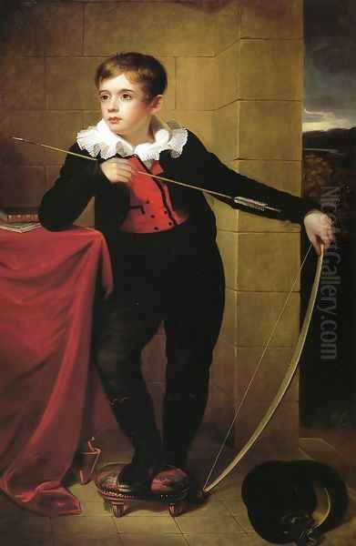 Boy from the Taylor Family Oil Painting by Rembrandt Peale