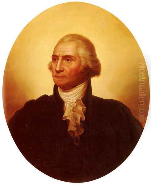 Portrait Of George Washington Oil Painting by Rembrandt Peale