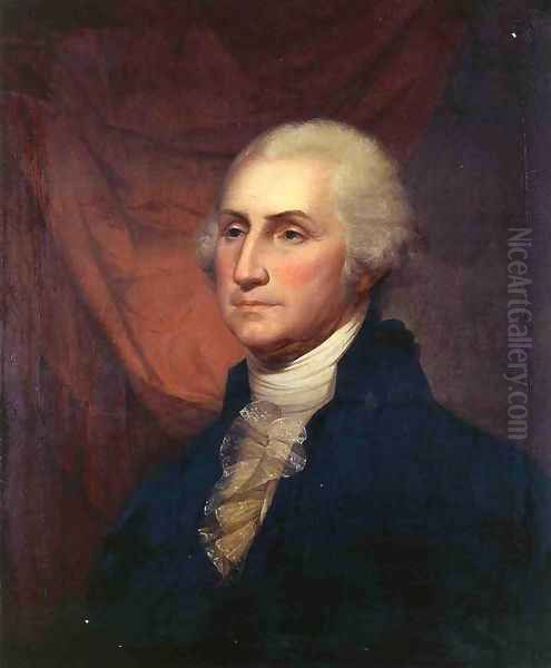 Portrait of George Washington II Oil Painting by Rembrandt Peale