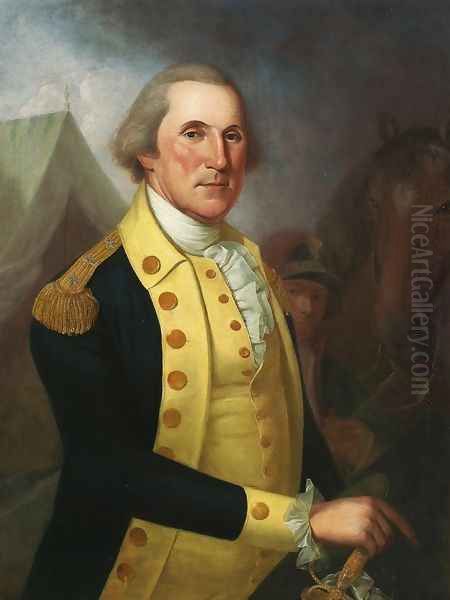 Goerge Washington Oil Painting by James Peale