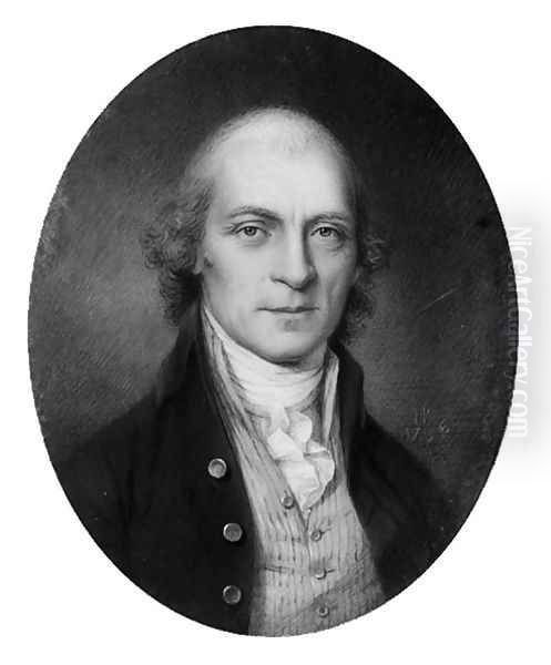 Colonel Richard Thomas Oil Painting by James Peale