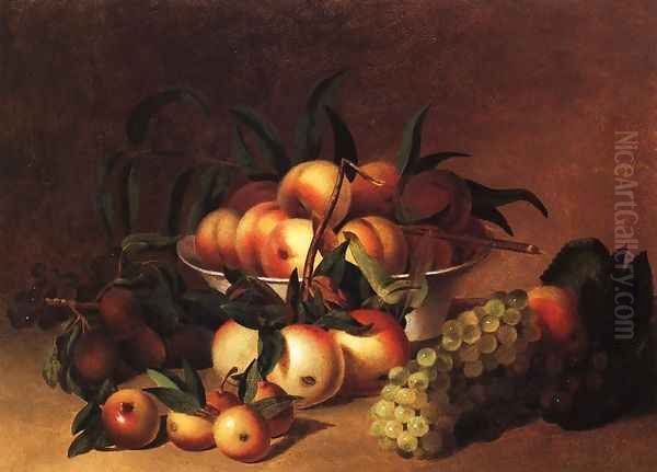 Still Life with Fruit Oil Painting by James Peale