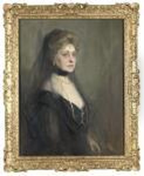 The Duchess Of Argyll Oil Painting by Philip Alexius De Laszlo