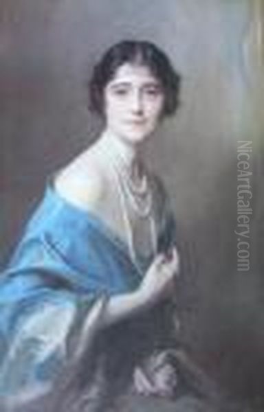 Queenmother Oil Painting by Philip Alexius De Laszlo