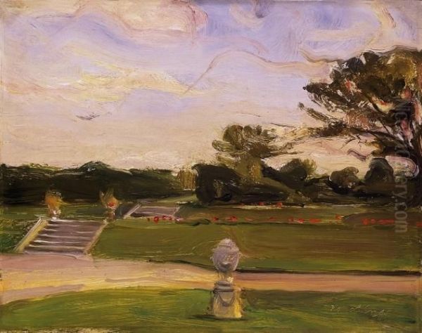 Park Oil Painting by Philip Alexius De Laszlo