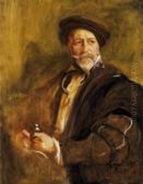 Man Oil Painting by Philip Alexius De Laszlo