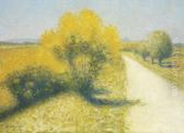 Le Chemin Oil Painting by Achille Lauge