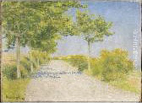 Lot Sold. Oil Painting by Achille Lauge