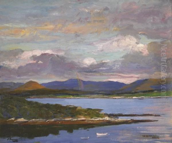 The Kenmare River, Evening Oil Painting by John Lavery