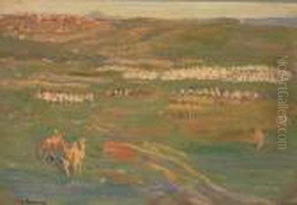 The Sultan's Camp Oil Painting by John Lavery