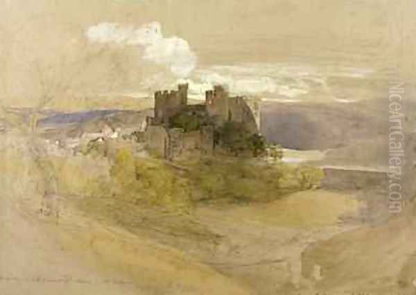 Conway Castle Oil Painting by Samuel Palmer