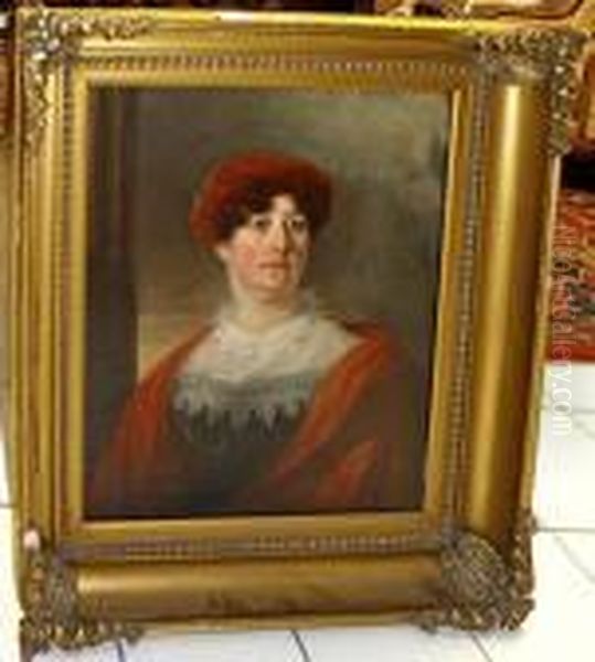 Portrait Of Lady Williams Oil Painting by Sir Thomas Lawrence