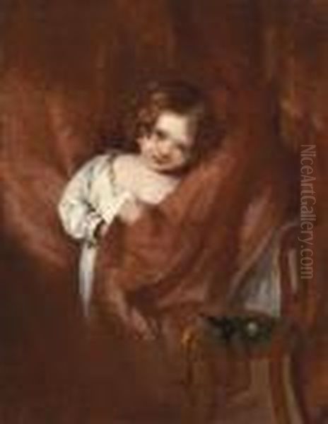 Portrait Study Of A Young Girl Oil Painting by Sir Thomas Lawrence