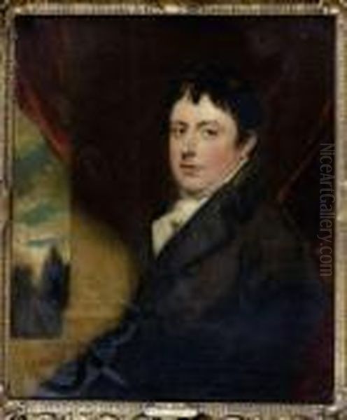 Portrait D'homme Oil Painting by Sir Thomas Lawrence