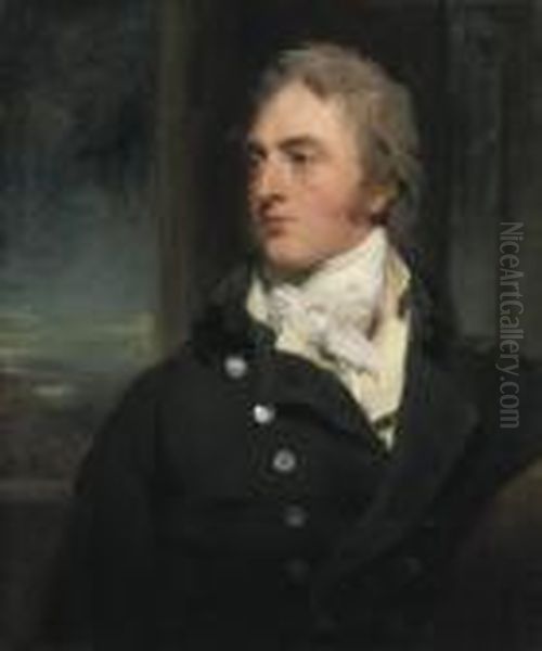 Portrait Of Sir George Cornewall Oil Painting by Sir Thomas Lawrence