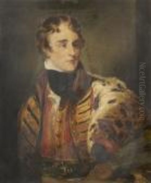 Portrait Of An Officer Oil Painting by Sir Thomas Lawrence