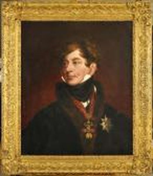 Portrait Of King George Iv Oil Painting by Sir Thomas Lawrence