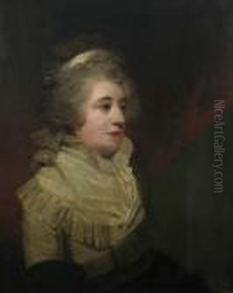 Portrait Of Lady Milbanke Oil Painting by Sir Thomas Lawrence