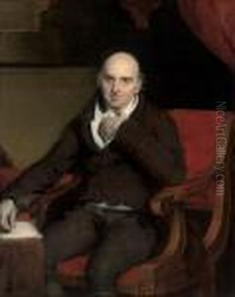 Portrait Of William Morgan Oil Painting by Sir Thomas Lawrence