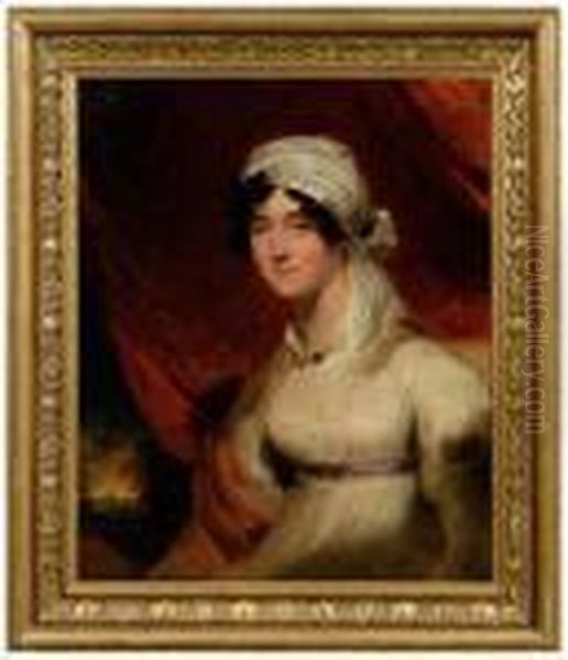 Mrs. Thomas Babington Oil Painting by Sir Thomas Lawrence