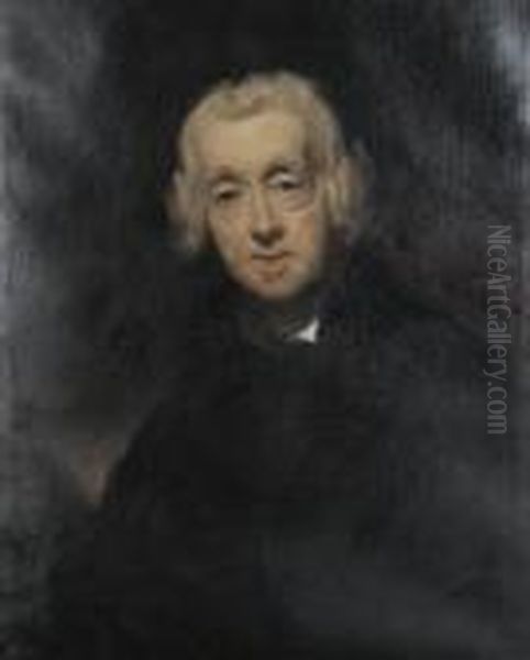 Portrait Of The Revd William Pennicott Oil Painting by Sir Thomas Lawrence