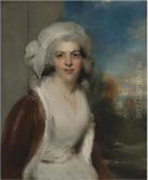 Portrait Of Rebecca, Lady Simeon (died 1830) Oil Painting by Sir Thomas Lawrence