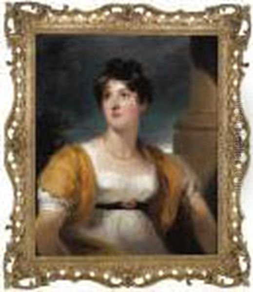 Portrait Of Anne Goddard Oil Painting by Sir Thomas Lawrence