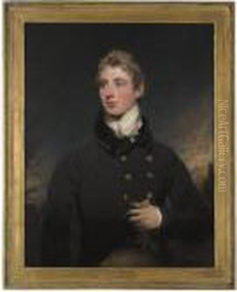 Portrait Of Gerald Wellesley (1790-1833) Oil Painting by Sir Thomas Lawrence