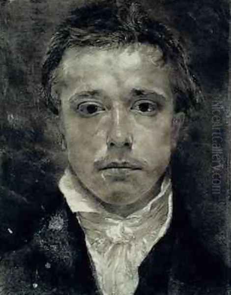 Self Portrait Oil Painting by Samuel Palmer