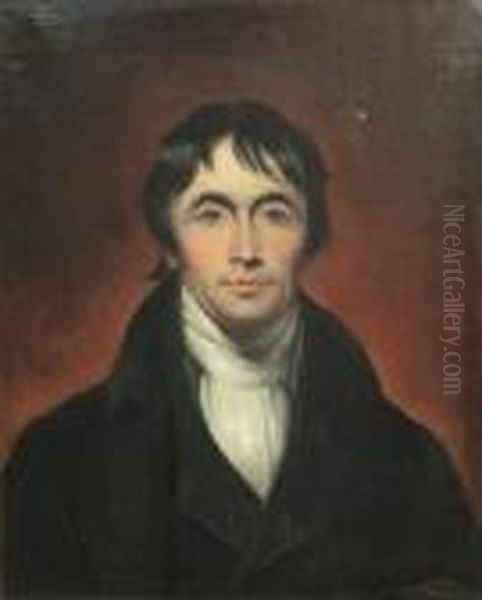 A Portrait Of John Philpot Curran Oil Painting by Sir Thomas Lawrence