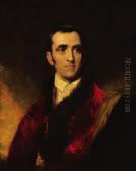 Richard Hart-davis, M.p. Oil Painting by Sir Thomas Lawrence