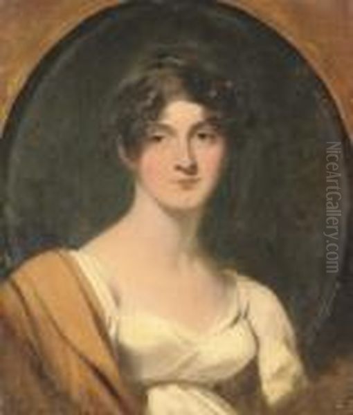 Portrait Of Mrs Jordan Oil Painting by Sir Thomas Lawrence