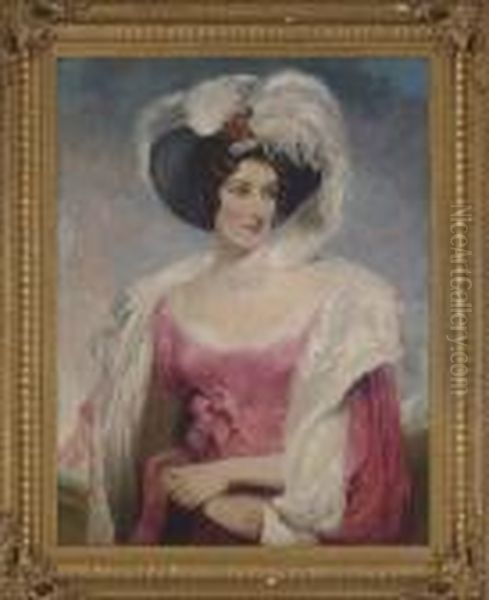 Portrait Of Mrs Thomas Holroyd Oil Painting by Sir Thomas Lawrence