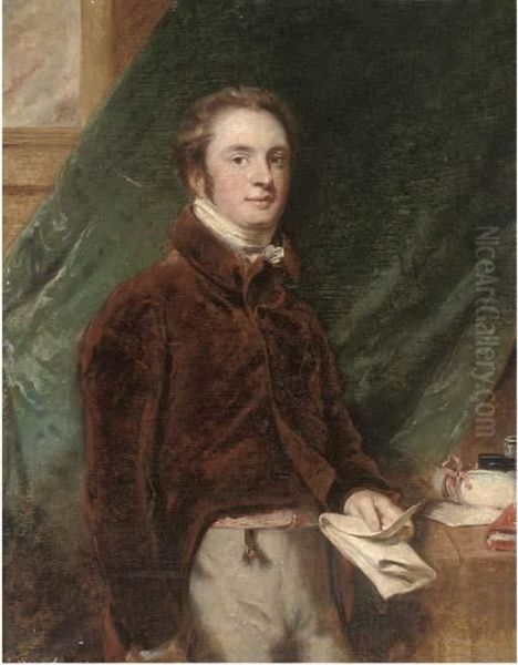 Portrait Of The Rt. Hon. Charles Manners-sutton Oil Painting by Sir Thomas Lawrence