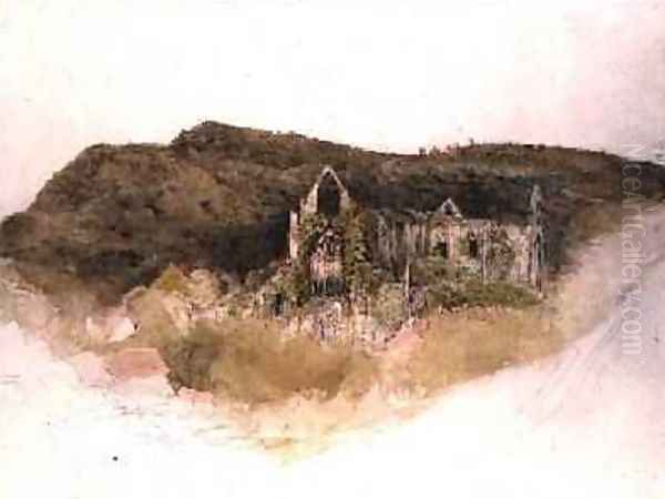 Tintern Abbey Oil Painting by Samuel Palmer