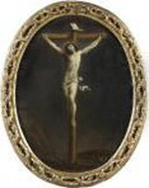 La Crucifixion Oil Painting by Charles Lebrun