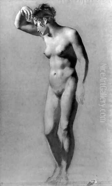 Female Nude Oil Painting by Pierre-Paul Prud'hon