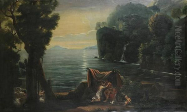 Mythologisch Tafereel Oil Painting by Claude Lorrain (Gellee)