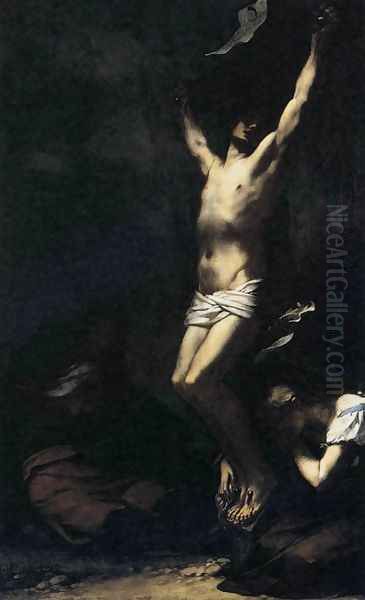 Crucifixion 1822 Oil Painting by Pierre-Paul Prud'hon