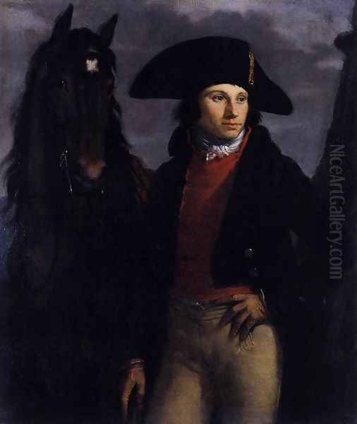 Portrait of Georges Anthony 1796 Oil Painting by Pierre-Paul Prud'hon