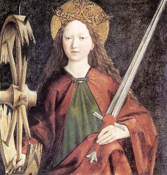 St Catherine by Michael Pacher