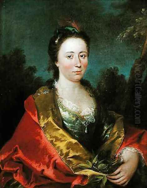 Marguerite-Marie Pater Oil Painting by Jean-Baptiste Joseph Pater