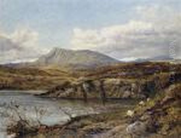 Bettws-y-coed Oil Painting by Benjamin Williams Leader