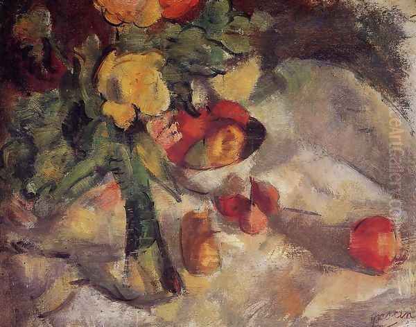 Still Life with Fruit Oil Painting by Jules Pascin