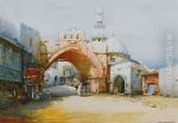 Under The Archway, Tunis by Noel Harry Leaver