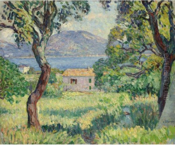 Vue De L'esterel Oil Painting by Henri Lebasque